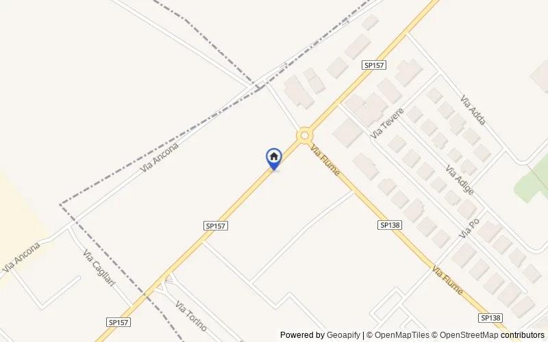 Mappa della zona: Via Alessandro Botticelli 6, 63822, Porto San Giorgio, Fermo