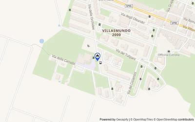 Mappa della zona: frazione Villasmundo, Via delle Orchidee, 17, 96010, Melilli, Siracusa