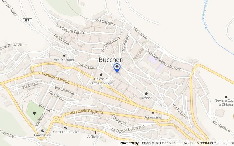 Mapa de la zona: Via Vittorio Emanuele,III, 67, 96010 Buccheri SR, Italia, 96010, Buccheri, Siracusa