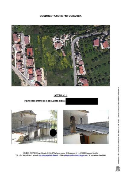 Piena proprietà di fabbricato posto al piano terra composto da due unità immobiliari per una superficie lorda di mq 175,47. Il Lotto n. 1 è composto da due vani + cucina e accessorio, mentre il Lotto n. 2 è composto da quattro vani + due accessori.