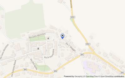 Mappa della zona: Via 1 Maggio, 8, 60030 Santa Maria Nuova AN, Italia, Santa Maria Nuova, Ancona