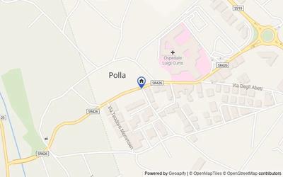 Mappa della zona: -, Polla, Salerno
