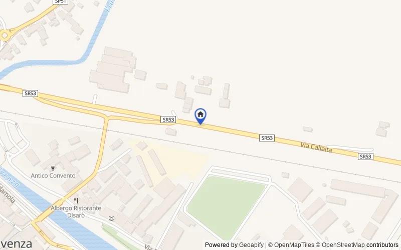 Mappa della zona: Via Callalta Capoluogo, 16, 31045, Motta di Livenza, Treviso