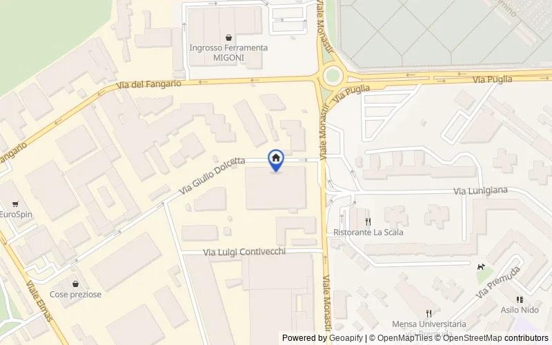Mappa della zona: Via Giulio Dolcetta, 23, 09122 Cagliari CA, Italia, 09122, Cagliari, Cagliari