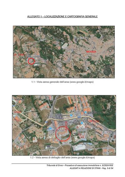 Piena proprietà delle due Unità immobiliari site nel comune di Nicosia (EN), Via Archimede n. 1 (catastalmente via Nazionale n. 126), costituite da: 1) CORPO A Unità Immobiliare n. 1 – Appartament...