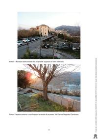 Fabbricato adibito ad uso ricreativo, pluripiano, con bar ad uso degli iscritti, sito in Genova, via Pierino Negrotto Cambiaso 67 D, nel quartiere di Rivarolo, Municipio V – Valpolcevera di mq 477 e terreni circostanti, realizzato con permesso di costruire n. 5341/02.