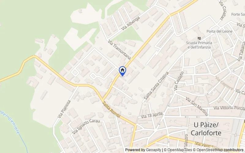 Carte du secteur : Viale Salvo D'Acquisto, 11, 09014 Carloforte SU, Italia, 09014, Carloforte, Sud Sardegna
