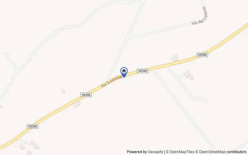 Mappa della zona: SR398, Campiglia Marittima LI, Italia, Monterotondo Marittimo, Grosseto
