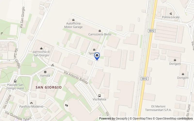 区域地图：Via Clemente Baroni Cavalcabò, 38068 Rovereto TN, Italia, 38068, Rovereto, Trento