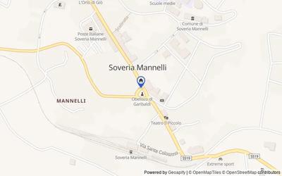 Mappa della zona: Località San Andrea, 88049, Soveria Mannelli, Catanzaro