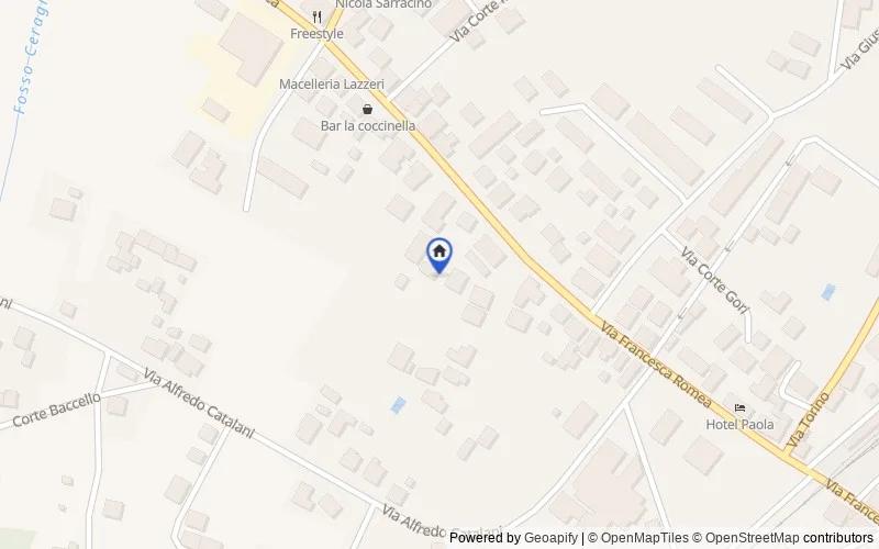 区域地图：Via Romea Francesca, 71, 55011 Altopascio LU, Italia, 55011, Altopascio, Lucca