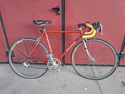 Bicicletta da corsa vintage marca DURANTE colore rosso