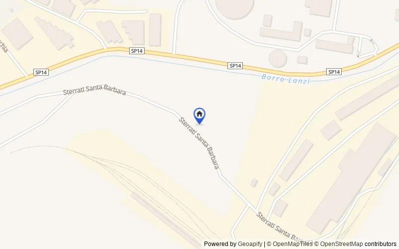 Map of the area: Località Meleto, Cavriglia, Arezzo