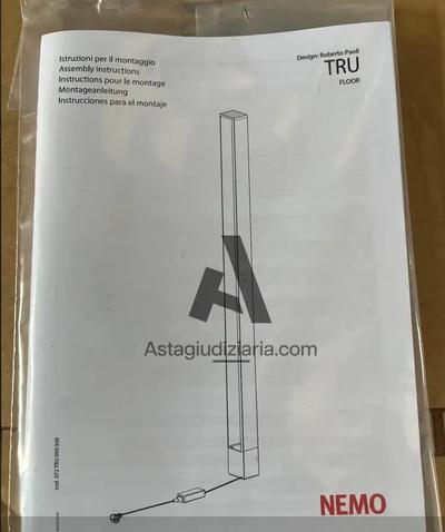LOTTO: 73 - LAMPADA NEMO MODELLO "TRU FLOOR"