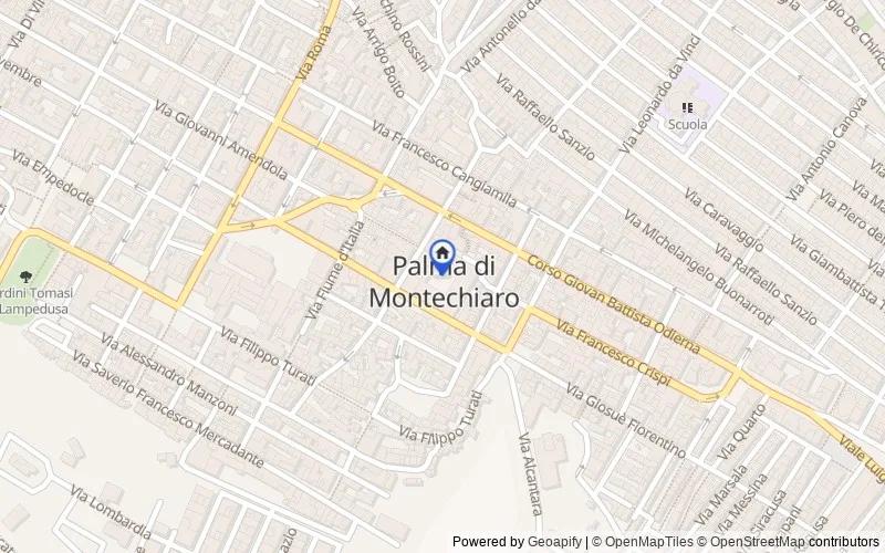 Carte du secteur : Via Friuli SS. 115 Km. 211 n. 13, 92020, Palma di Montechiaro, Agrigento