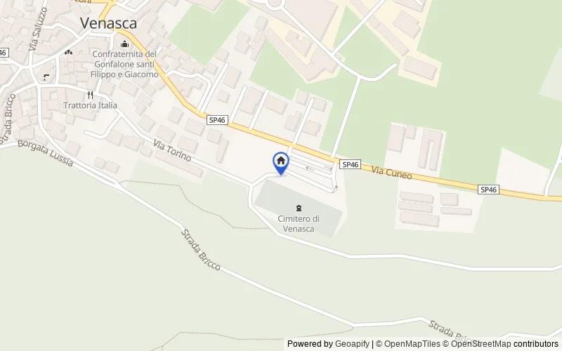 Carte du secteur : Cuneo, Cuneo