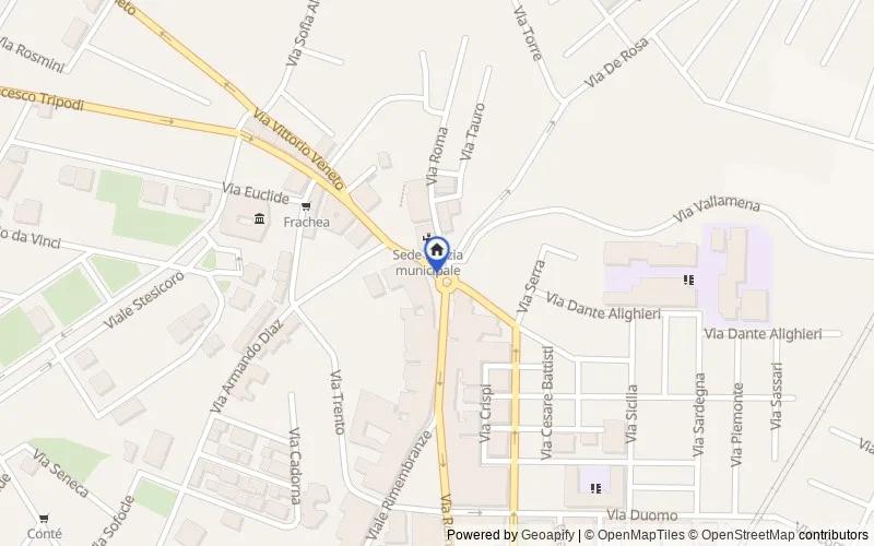 Map of the area: Gioia Tauro, 89013, Gioia Tauro, Reggio di Calabria