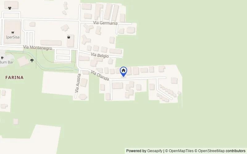Mappa della zona: Via Olanda, 88900, Crotone, Crotone
