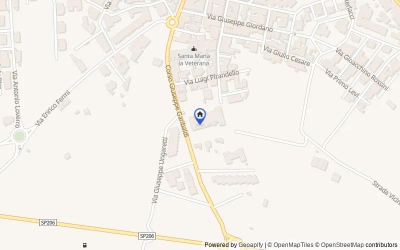 Map of the area: Corso Garibaldi n. 105, Bitetto, Bari