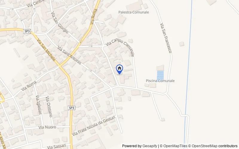 Mappa della zona: Via Chiesa, 47, 09010 Decimoputzu SU, Italia, 09010, Decimoputzu, Sud Sardegna
