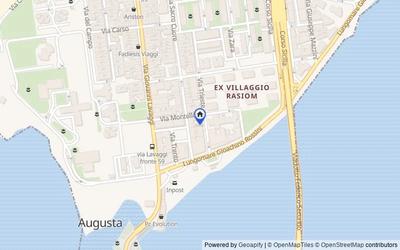 Mappa della zona: Via Trieste, 14/16, 96011 Augusta SR, Italia, 96011, Augusta, Siracusa