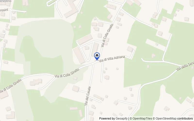 Mappa della zona: Via Colle Girello, 95, 00036 Palestrina RM, Italia, Palestrina, Roma