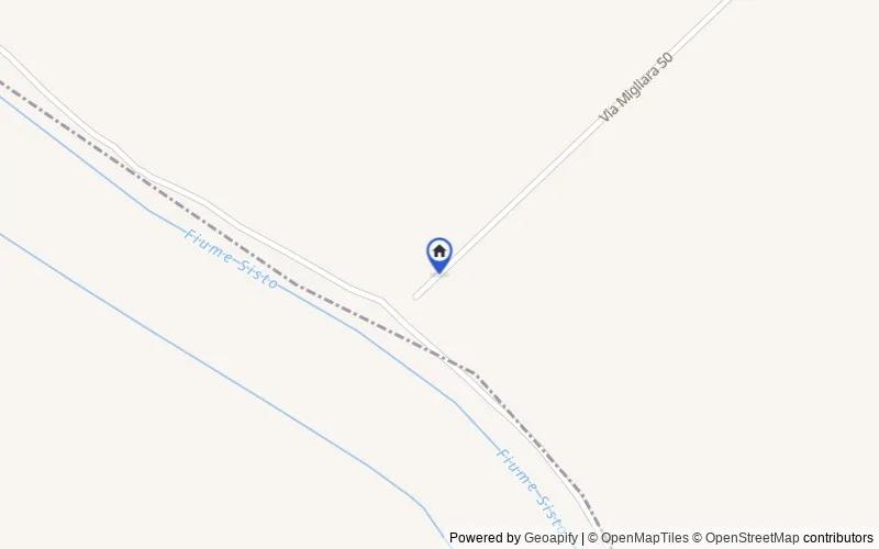 Mappa della zona: Strada Migliara 44 Latina , frazione Borgo Faiti, 04100, Latina, Latina