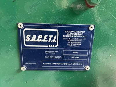 Nastro motorizzato Saceti NTM 1.2x 12 targa 425/96 del 1996