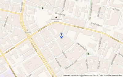 Mappa della zona: Via Marche, 3, 74121 Taranto TA, Italia, Taranto, Taranto