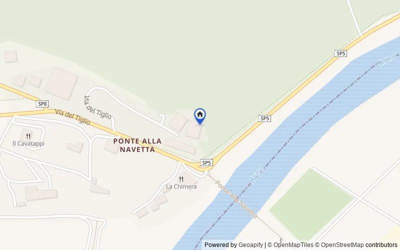Map of the area: Via Belvedere, 29, 56012 Ponte Alla Navetta PI, Italia, 56012, Calcinaia, Pisa