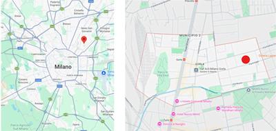 Appartamento posto al piano Terra della scala B, composto di 2 locali con angolo cottura, disimpegno, bagno e annessi cantina e n. 2 box autorimessa al PS2