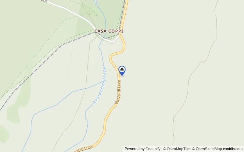 Mappa della zona: Via Val di Luce, Abetone Cutigliano PT, Italia, 51024, Abetone Cutigliano, Pistoia