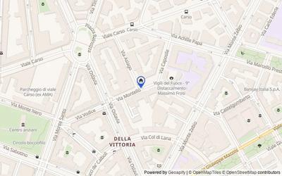 Mappa della zona: VIA MONTELLO, 00195, Roma, Roma