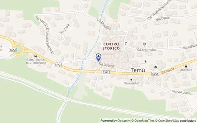 Mappa della zona: Via Ballardini, 13, 25050 Temù BS, Italia, Temù, Brescia