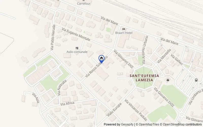 Mappa della zona: Vicino Aeroporto, 88046, Lamezia Terme, Catanzaro