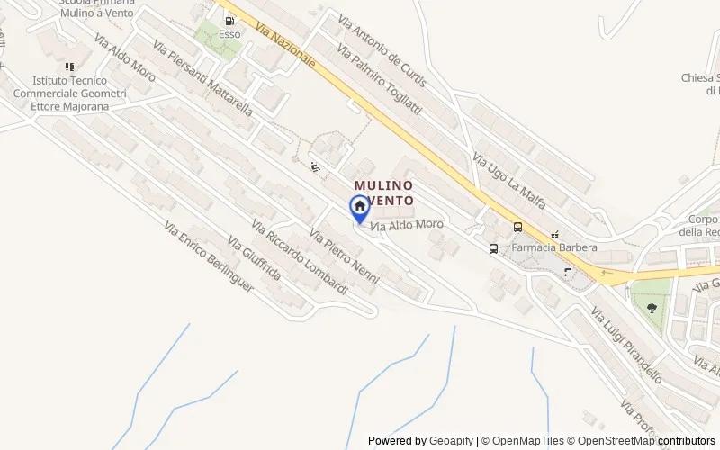 Carte du secteur : Via Aldo Moro, 94018 Troina EN, Italia, 94018, Troina, Enna