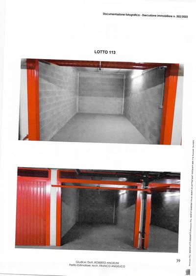 Due boxes ad uso autorimessa al PIANO S2- lotto 113
