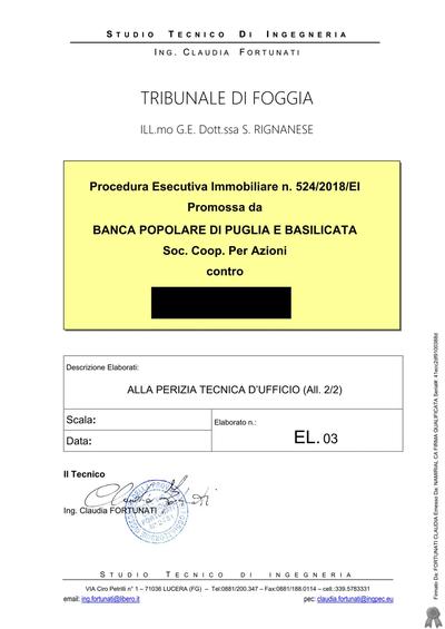 Abitazione composto di due piani fuori terra ed un piano interrato ad uso deposito con annesso accessorio di bagno, collegato al piano terra mediante scala interna con circostante corte di pertinenza della superficie di mq.  2.225.