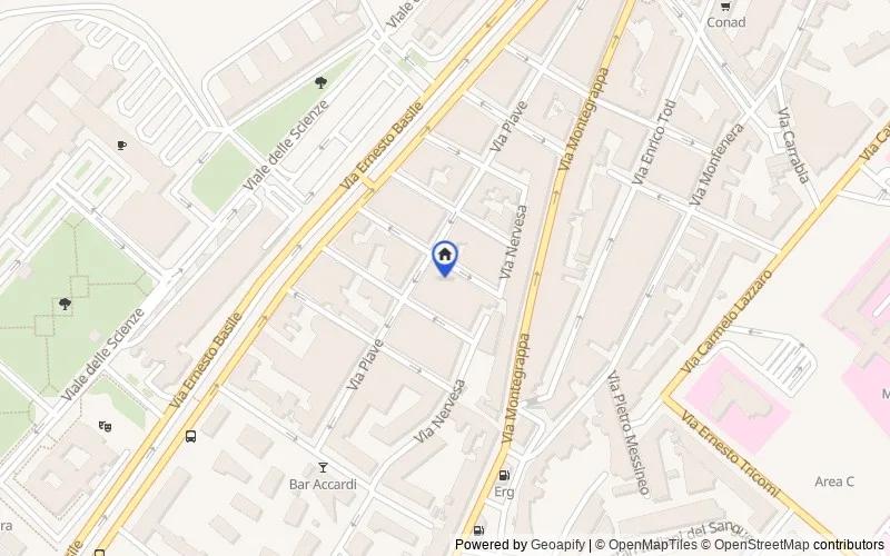Mappa della zona: V. Generale Euclide Turba, 20, 90128 Palermo PA, Italia, 90128, Palermo, Palermo