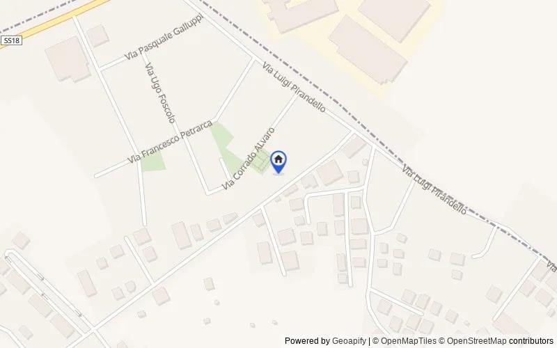Mappa della zona: via Carducci, 34, Ionadi, Vibo Valentia