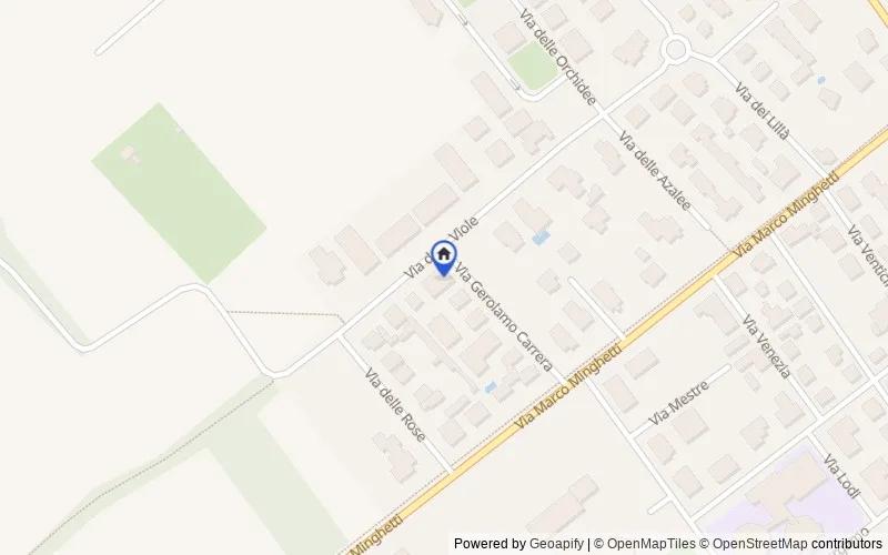 Mappa della zona: Via delle Viole, 29, 20015 Parabiago MI, Italia, Parabiago, Milano