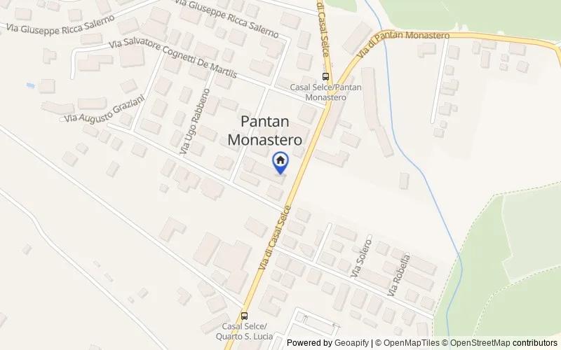 Mappa della zona: Via di Casal Selce, 423, 00166 Roma RM, Italia, Roma, Roma
