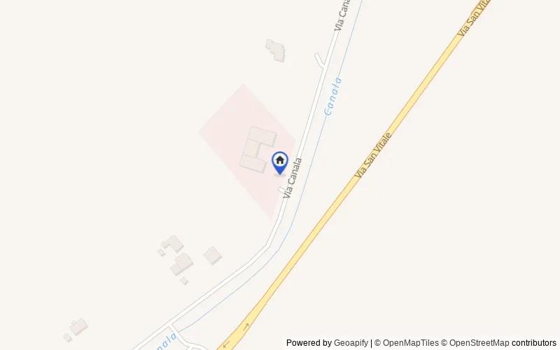Map of the area: Via Canala, 55D, 48123 Ravenna RA, Italia, 48123, Ravenna, Ravenna