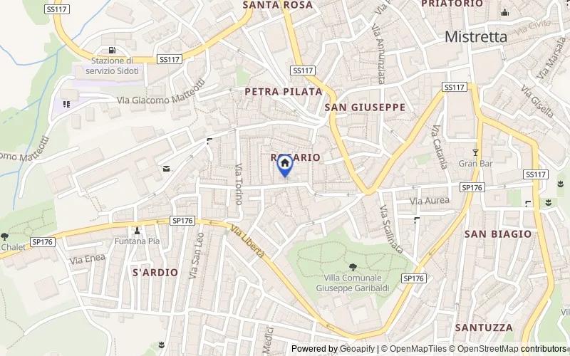 Carte du secteur : Via Ripetta, 6, 98073 Mistretta ME, Italia, 98073, Mistretta, Messina