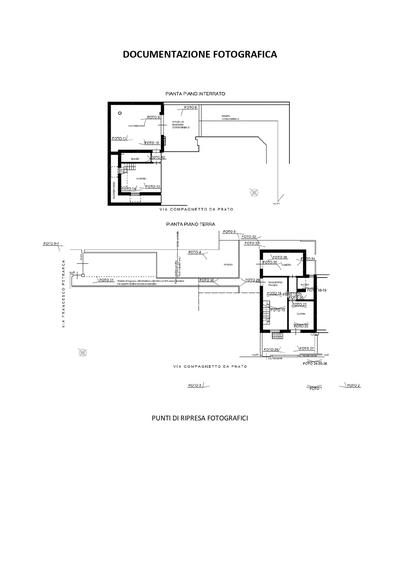 Ingresso abitazione indipendente composto: a piano terra...