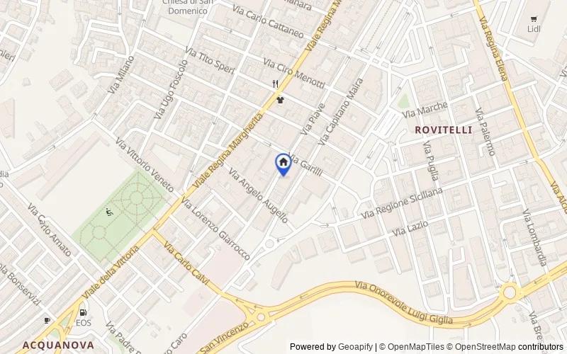 Karte der Umgebung: Via Piave, 47/49, 92024 Canicattì AG, Italia, 92024, Canicattì, Agrigento