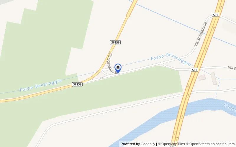 Mapa de la zona: Via Scansanese, 58100 Grosseto GR, Italia, Grosseto, Grosseto