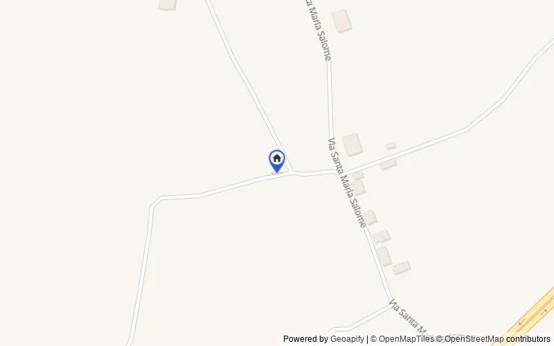 Mappa della zona: Via Santa Maria Salome, 81, 03030 Castelliri FR, Italia, 03030, Castelliri, Frosinone