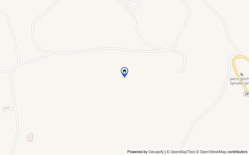 Carte du secteur : Borgata Gennaretto, 15, 86020 Gennaretto-San Giovanni CB, Italia, Spinete, Campobasso