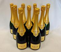(Lotto 2) N 9 bottiglie di vino champagne grande cuvée...